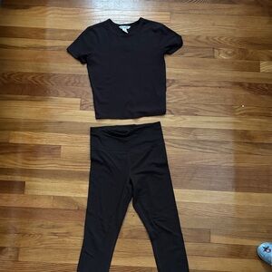 Athleta Brown Ultra High Rise Leggings